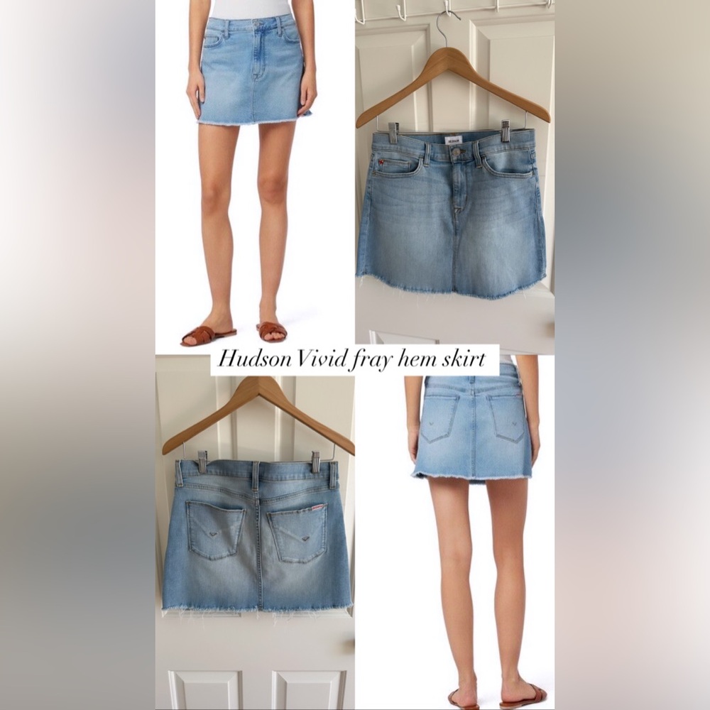 Hudson Jeans Mini Skirt - Picture 6 of 8